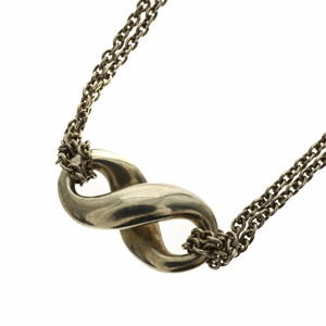 Tiffany Infinity Necklace Silver
